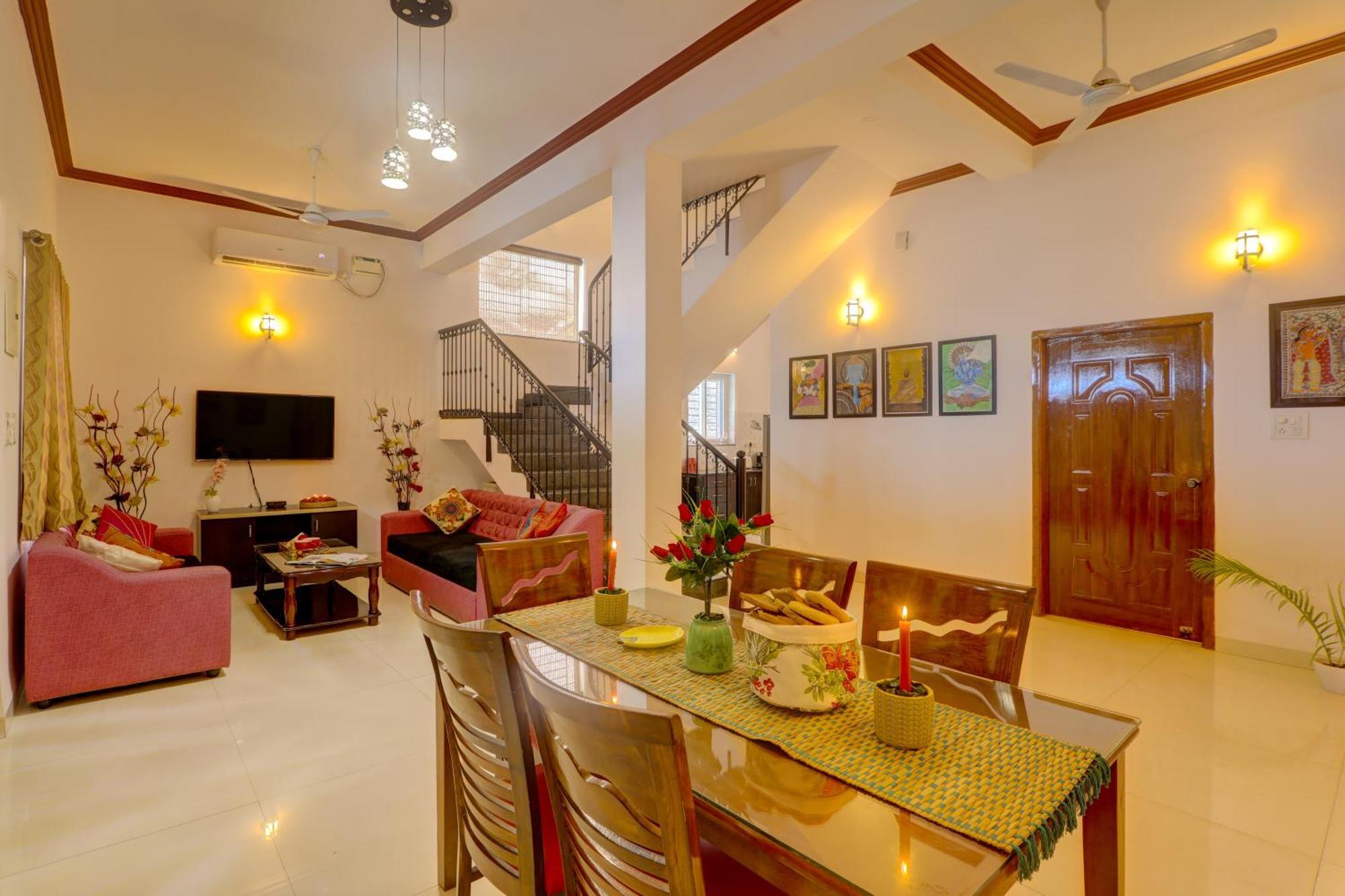 Jaqk Holidays - 9Bhk Villa For Big Groups, Private Pool-Wifi-Cartaker-Parking, North Goa Baga Exterior foto