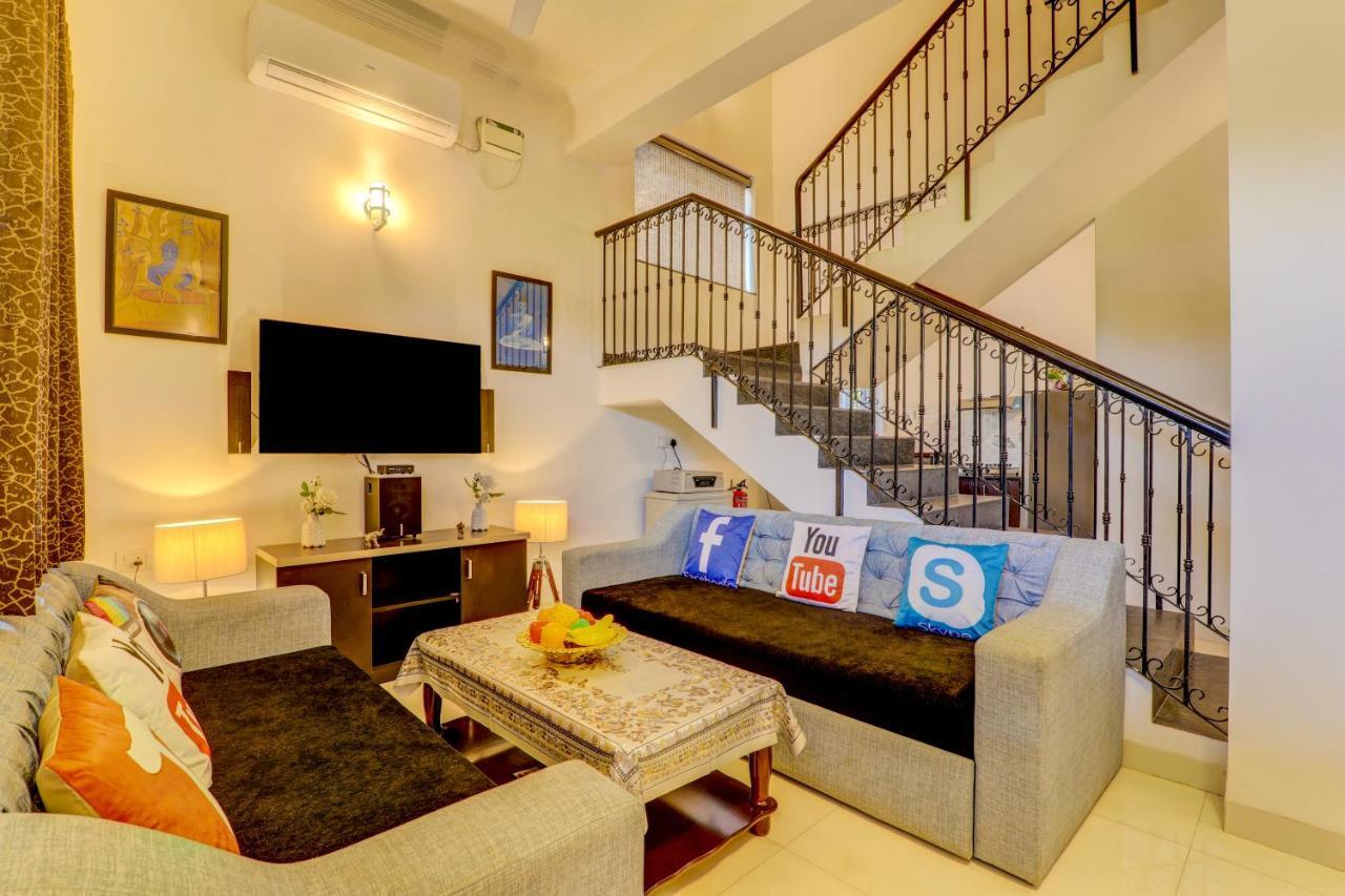 Jaqk Holidays - 9Bhk Villa For Big Groups, Private Pool-Wifi-Cartaker-Parking, North Goa Baga Exterior foto