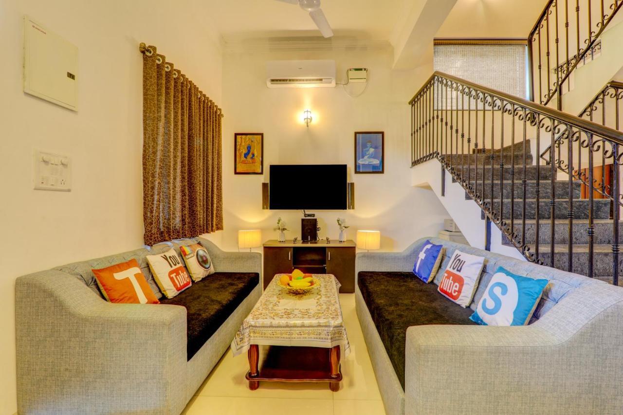 Jaqk Holidays - 9Bhk Villa For Big Groups, Private Pool-Wifi-Cartaker-Parking, North Goa Baga Exterior foto